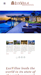 Mobile Screenshot of luxvillae.com